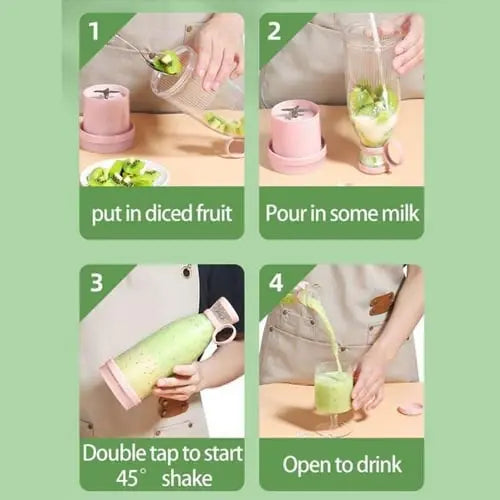 On-the-Go Blender for Fresh Smoothies and Juices