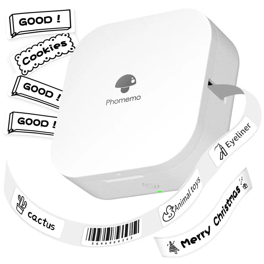 PocketPro Wireless Thermal Label Maker with Rechargeable Battery
