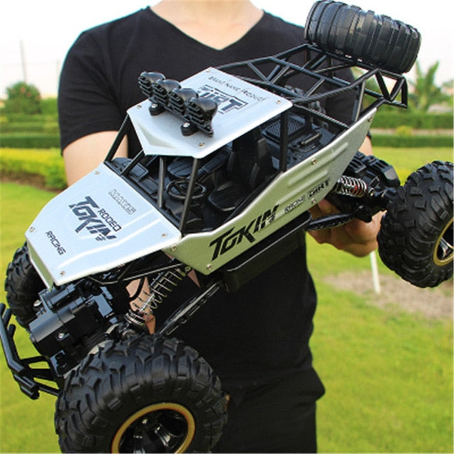 4WD Remote Control Monster Truck with Shock Absorbers for Off-Road Fun