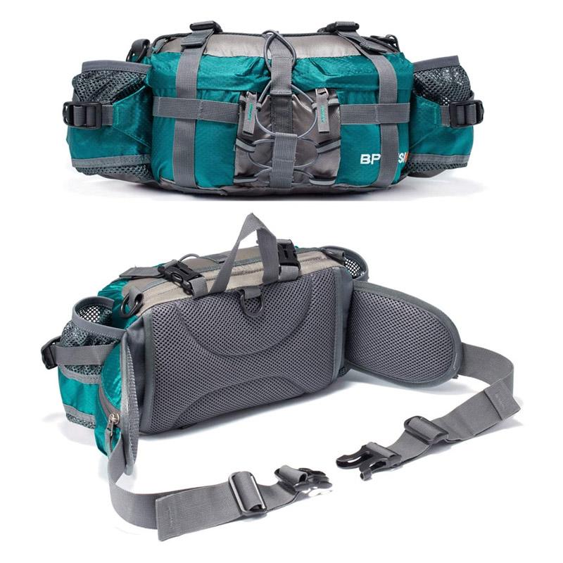 Hiking Hip Bag with Adjustable Belt and Waterproof Feature for Easy Use