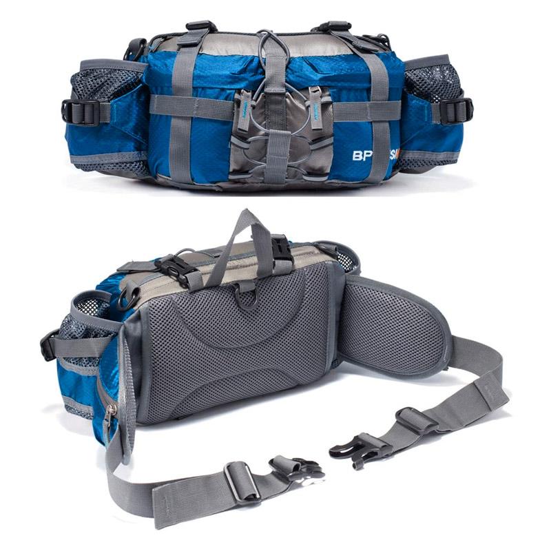 Hiking Hip Bag with Adjustable Belt and Waterproof Feature for Easy Use