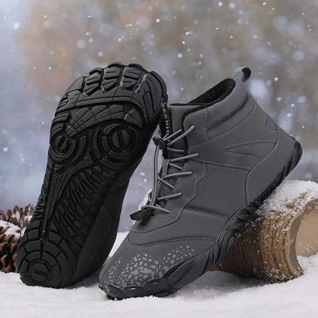 Lightweight Waterproof Hiking Footwear with Flexible Sole for Comfort