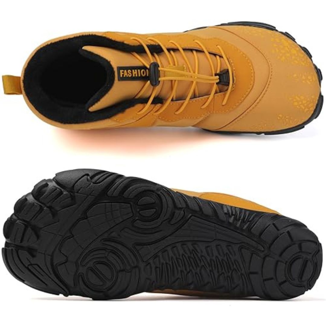 Lightweight Waterproof Hiking Footwear with Flexible Sole for Comfort