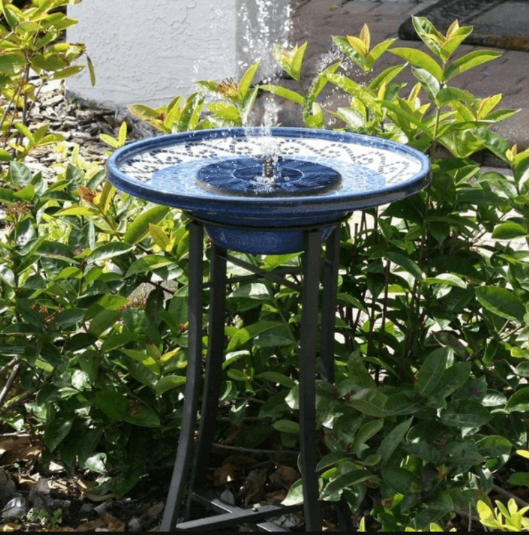 Solar Water Fountain with Adjustable Spray – Eco-Friendly Outdoor Feature
