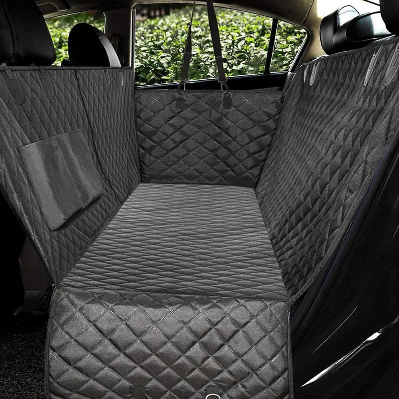 Waterproof Dog Car Seat Cover with Non-Slip Features and Comfortable Padding