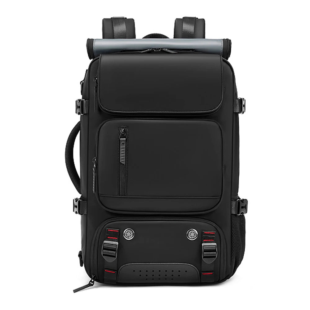 Waterproof Backpack for Travel with USB Port and Shoe Storage Compartment