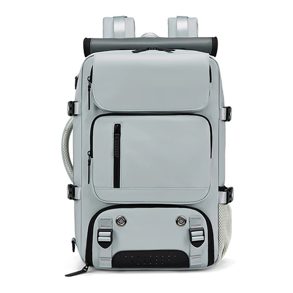 Waterproof Backpack for Travel with USB Port and Shoe Storage Compartment