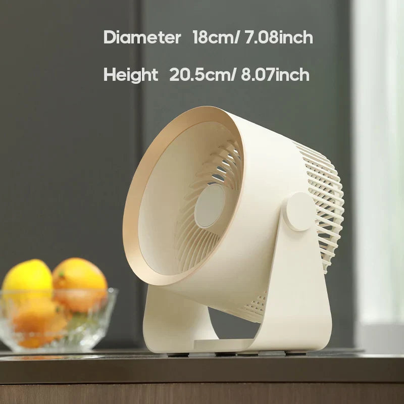 Compact USB-Powered Handheld Fan – Quiet Personal Cooling Device