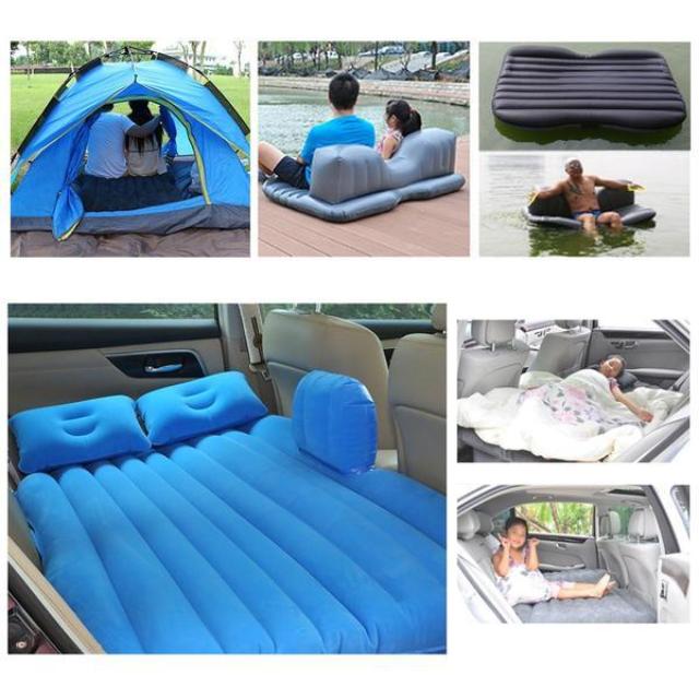Portable Self-Inflating Car Mattress for Travel - Quick Inflation Sleep Pad