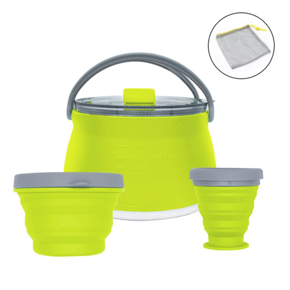 Collapsible Outdoor Kettle for Travel – Versatile Boiling & Cooking