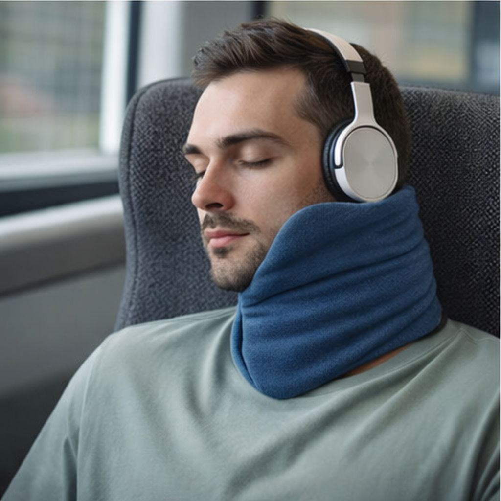 Ultimate Comfort Neck Support Travel Pillow for Busy Travelers