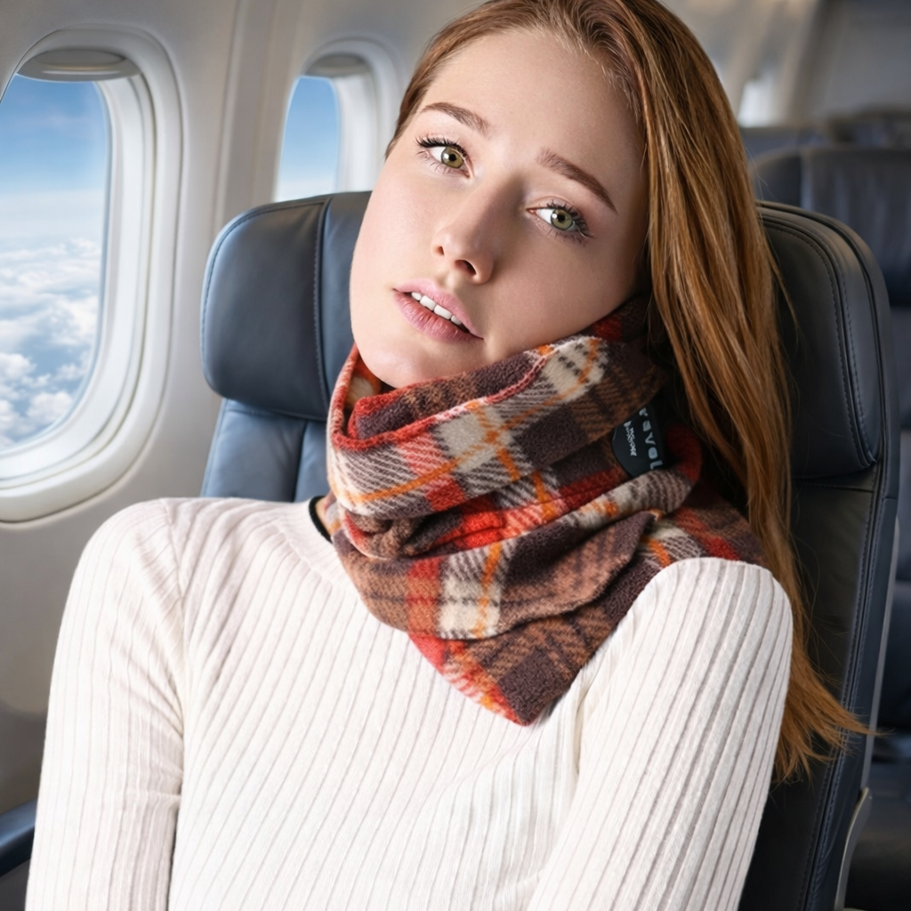 Ultimate Comfort Neck Support Travel Pillow for Busy Travelers