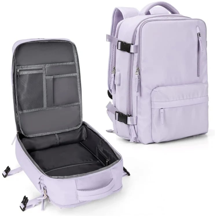 Waterproof Women's Travel Backpack with USB Port and Anti-Theft Security