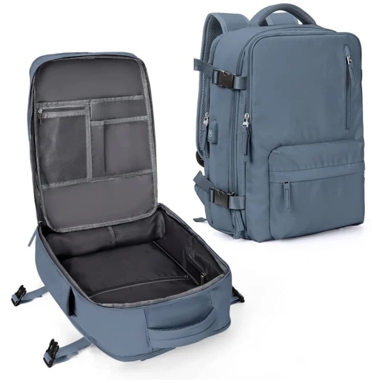 Waterproof Women's Travel Backpack with USB Port and Anti-Theft Security