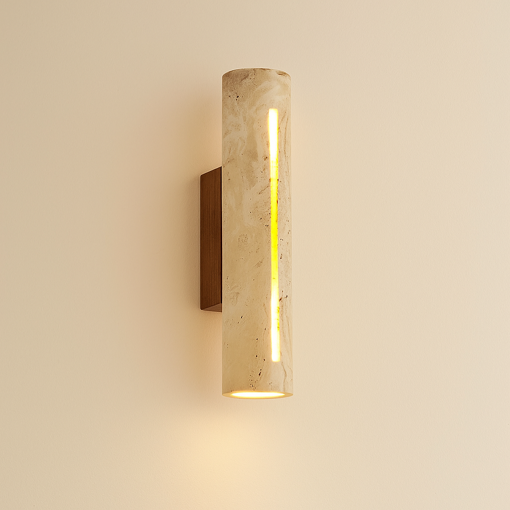 LuxeGlow Natural Wall Light for Soothing Ambiance