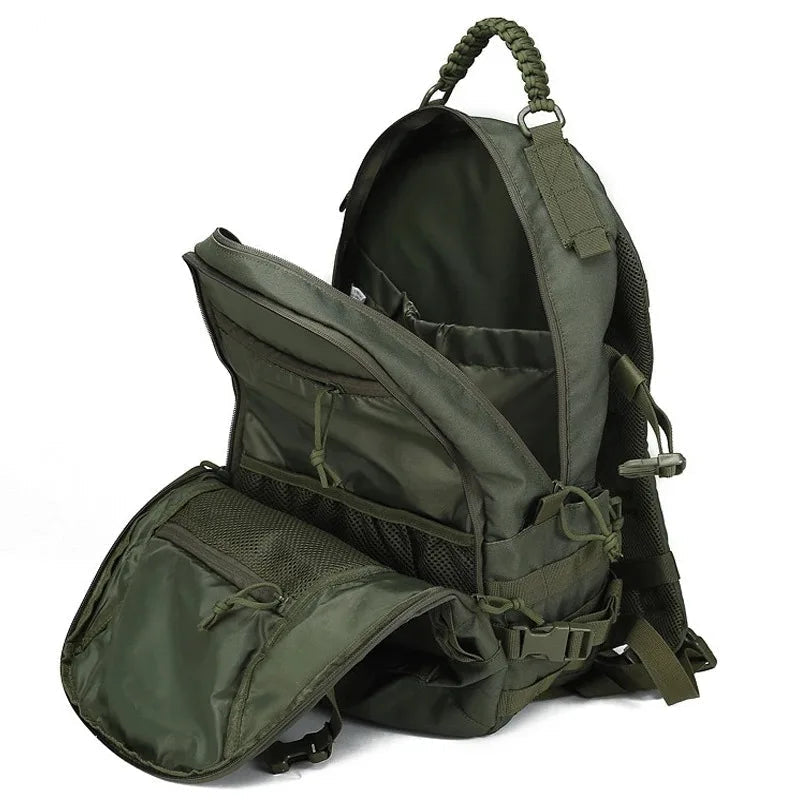 35L Waterproof Tactical Hiking Backpack with MOLLE System for Outdoors
