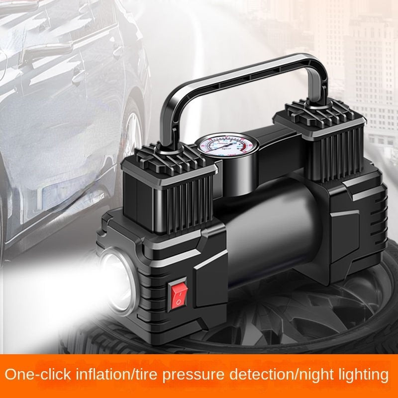 Compact High-Pressure Air Pump – Quick Inflator for Tires and Inflatables