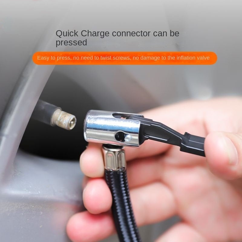 Compact High-Pressure Air Pump – Quick Inflator for Tires and Inflatables
