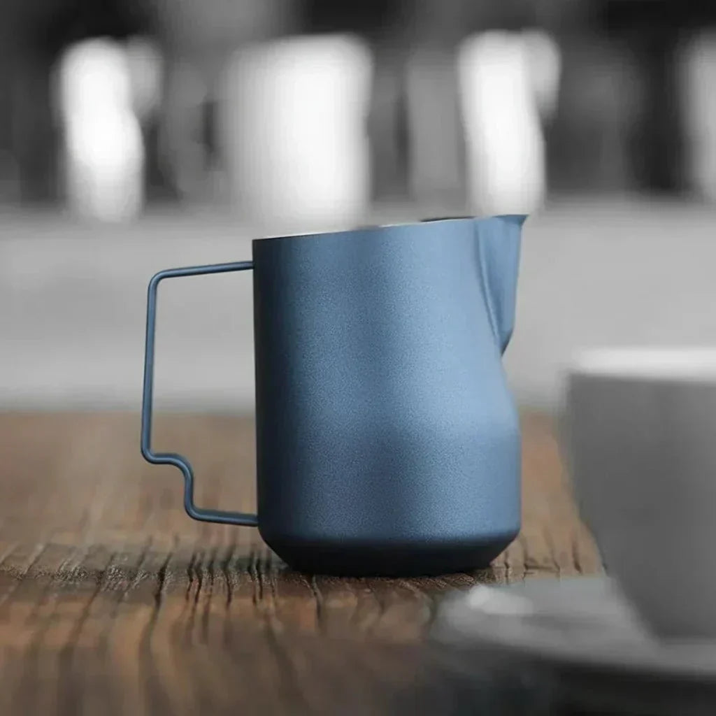 VelvetPour Stainless Steel Milk Pitcher for Perfect Foam and Art
