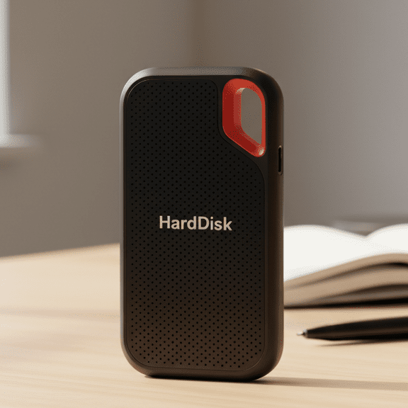 SwiftStor Compact External SSD Drive with 100GB Capacity