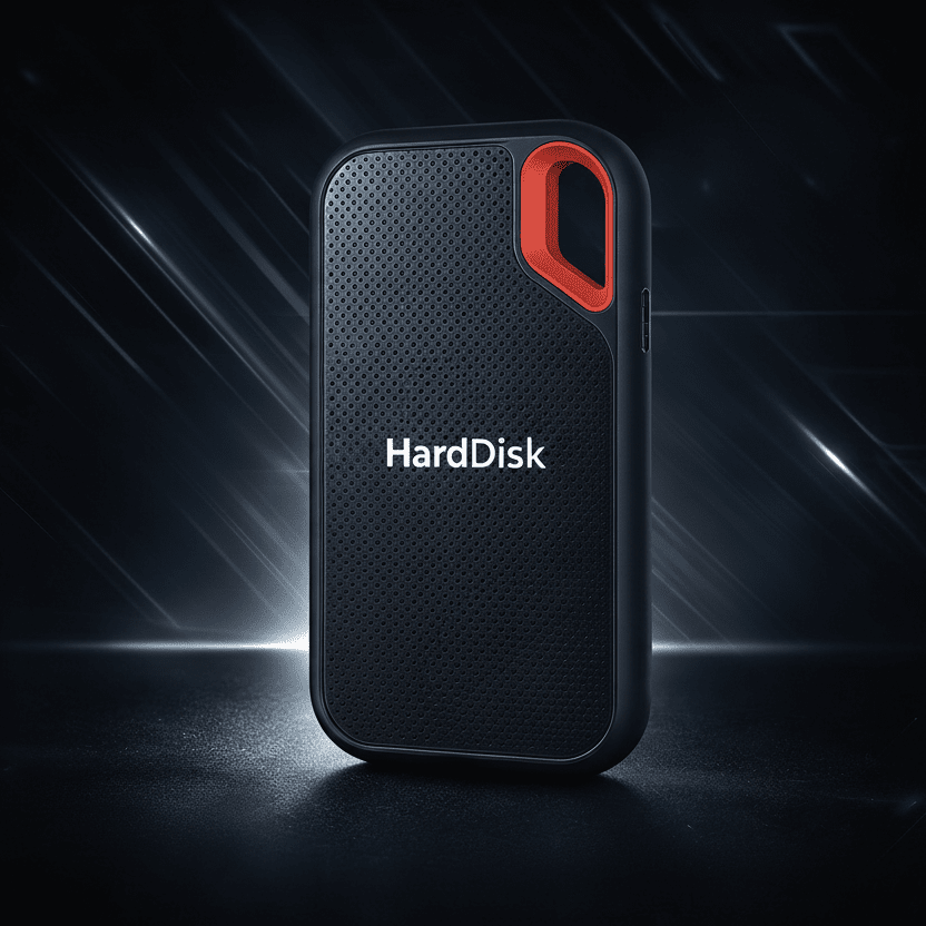 SwiftStor Compact External SSD Drive with 100GB Capacity