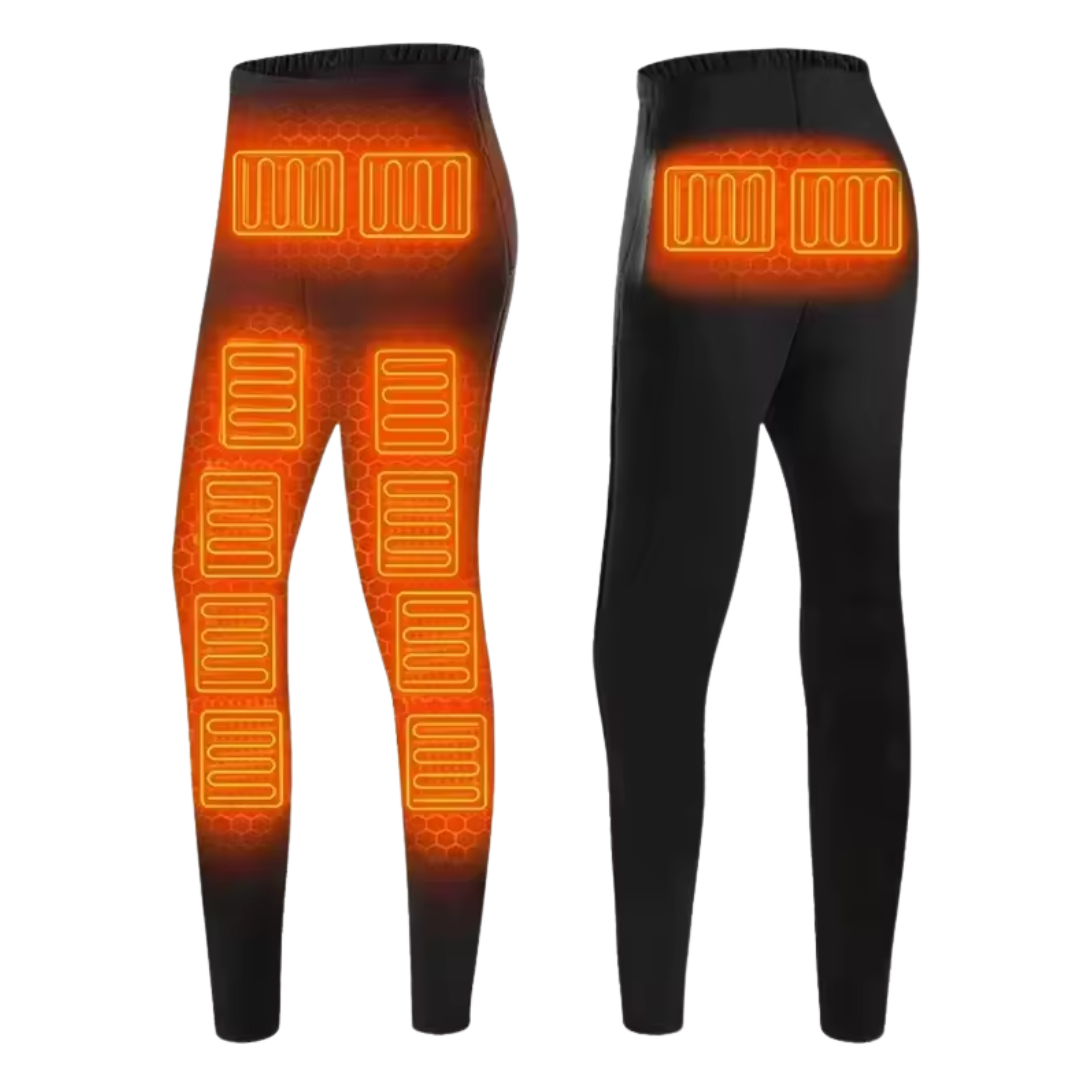 USB Heated Thermal Underwear Set - Insulated Layering Outfit