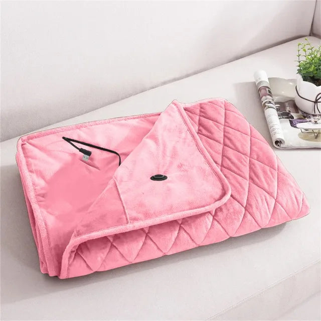CozyTech USB Electric Blanket – Customizable Heat for Ultimate Comfort
