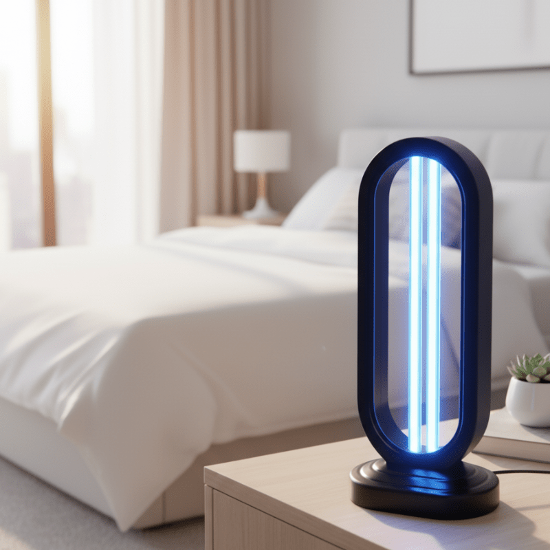 CleanWave UV Sanitizer Lamp for Rapid Bacteria Elimination