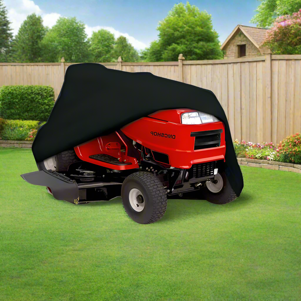 Heavy-Duty Waterproof Lawn Mower Cover for All Weather Protection