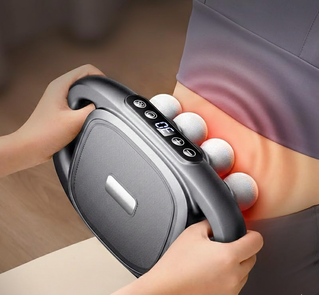Deep Tissue Massage Device with 16 Attachments, 30 Speed Settings, USB-C