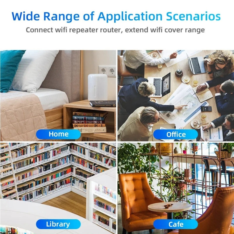 Outdoor Dual-Band WiFi Repeater – Extend Signal for Garden and Office