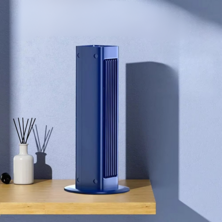 Wall-Mounted Air Cooler - Bladeless Fan for Home and Office with Quiet Operation