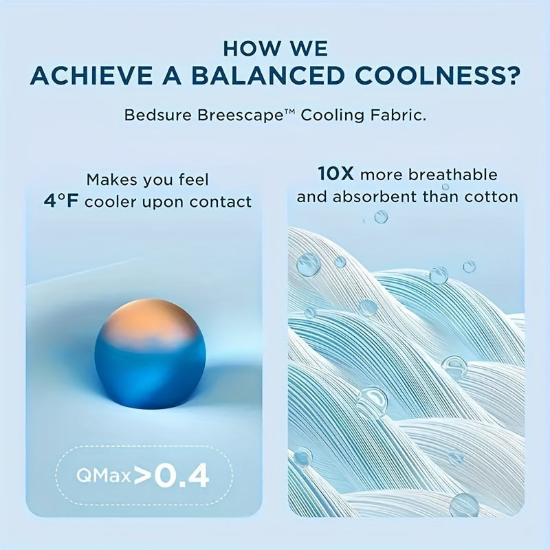 Lightweight Cooling Blanket - Soft and Breathable Fabric for Warm Nights