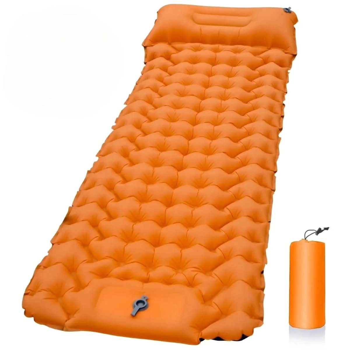 ComfortWave Inflatable Camping Mattress with Quick Foot Pump