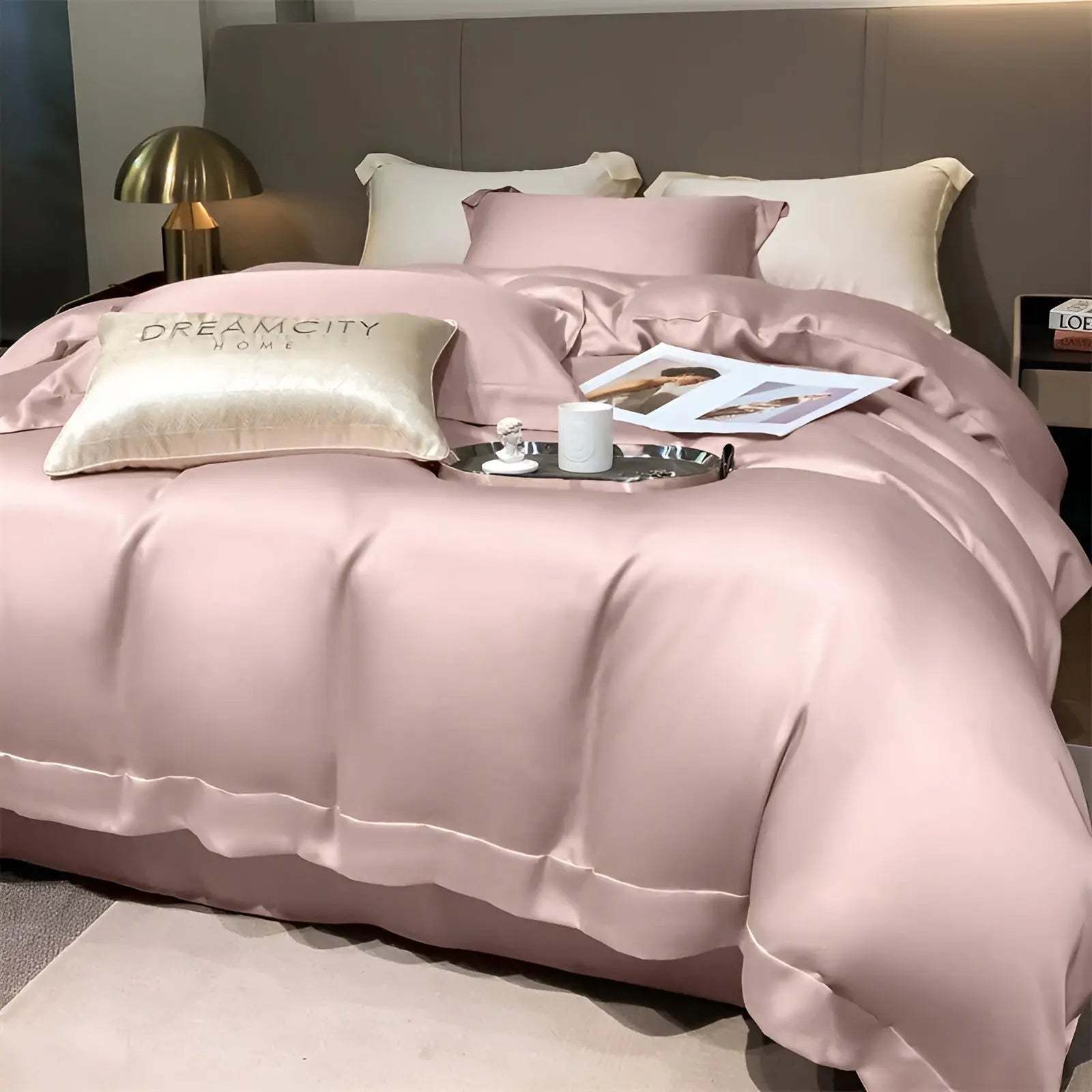 Bamboo Bedding Set - Silky Soft Fabric for All-Season Temperature Control
