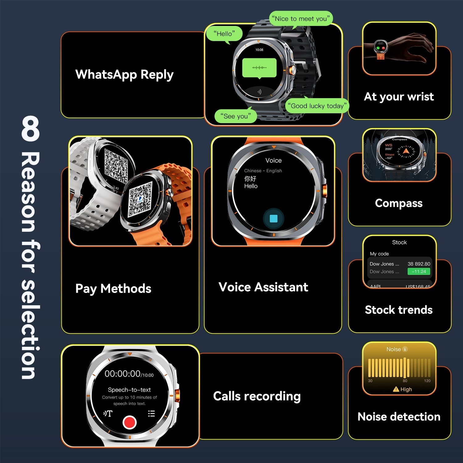GPS Smartwatch with AI Functions, Bluetooth Calling & Health Tracking