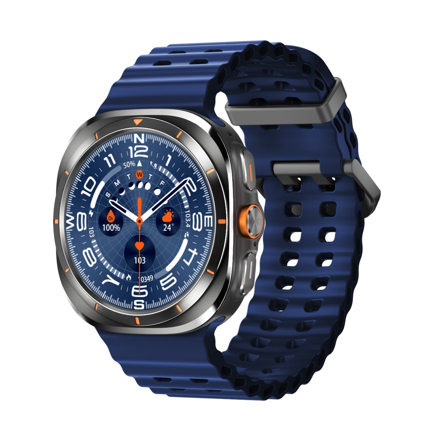 Bluetooth Fitness Tracker Smartwatch with Compass and ChatGPT Access