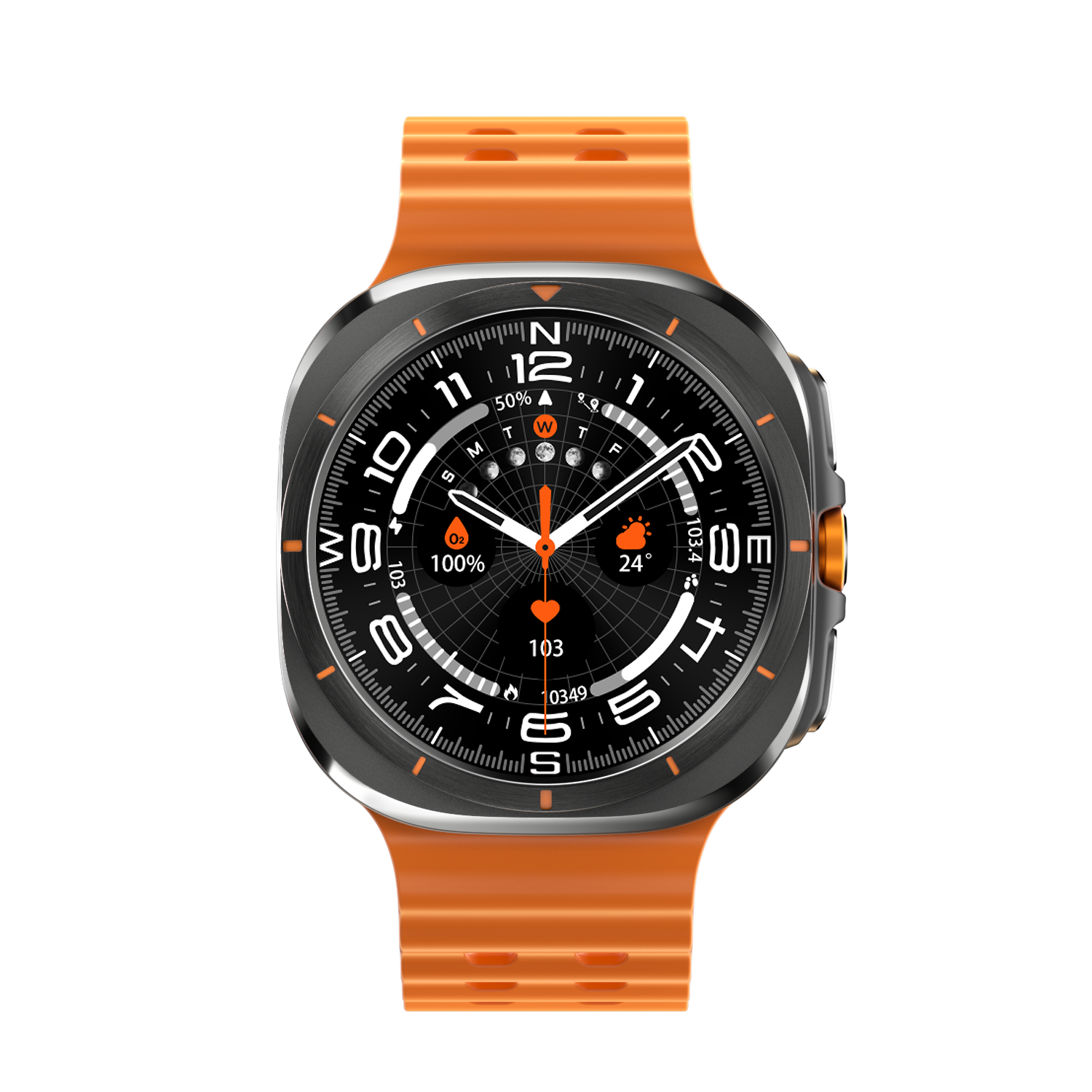 Bluetooth Fitness Tracker Smartwatch with Compass and ChatGPT Access