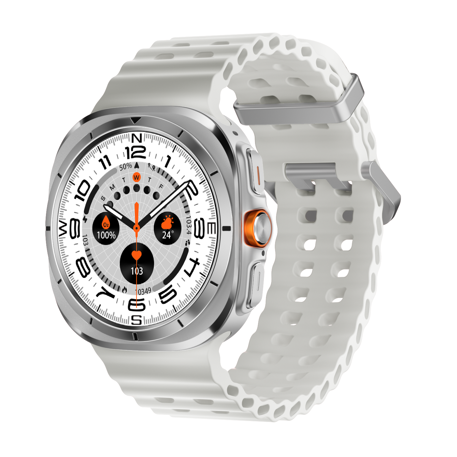 Bluetooth Fitness Tracker Smartwatch with Compass and ChatGPT Access