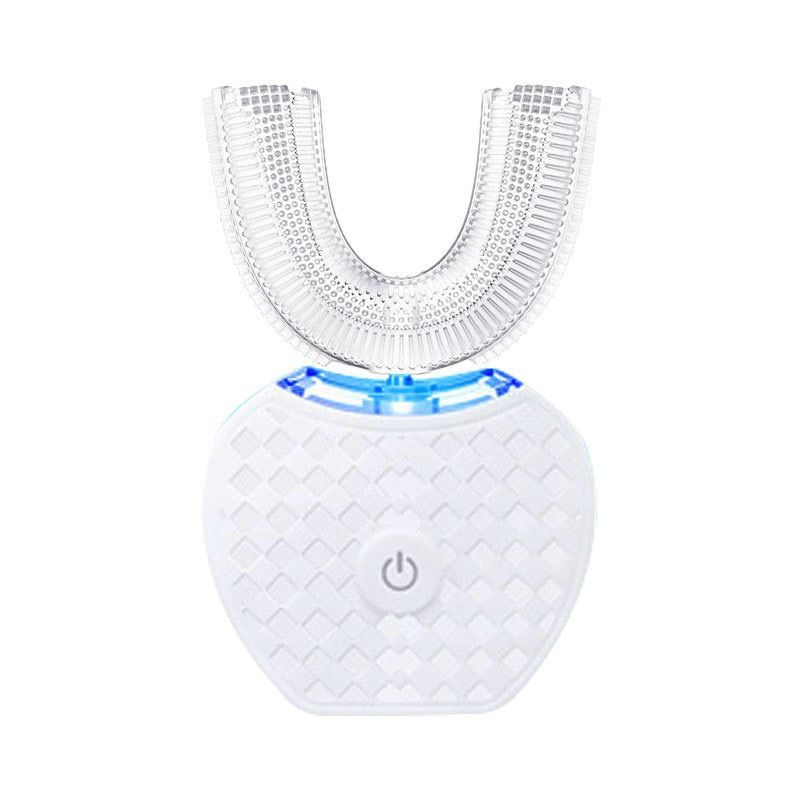 Electric Toothbrush with 360-Degree Sonic Cleaning - U-Shaped Head