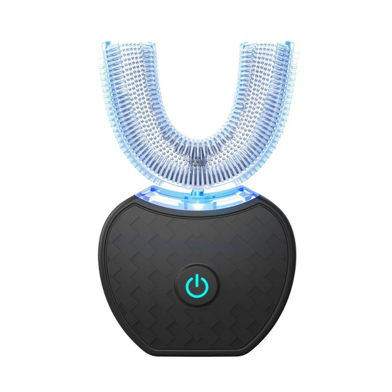 Electric Toothbrush with 360-Degree Sonic Cleaning - U-Shaped Head
