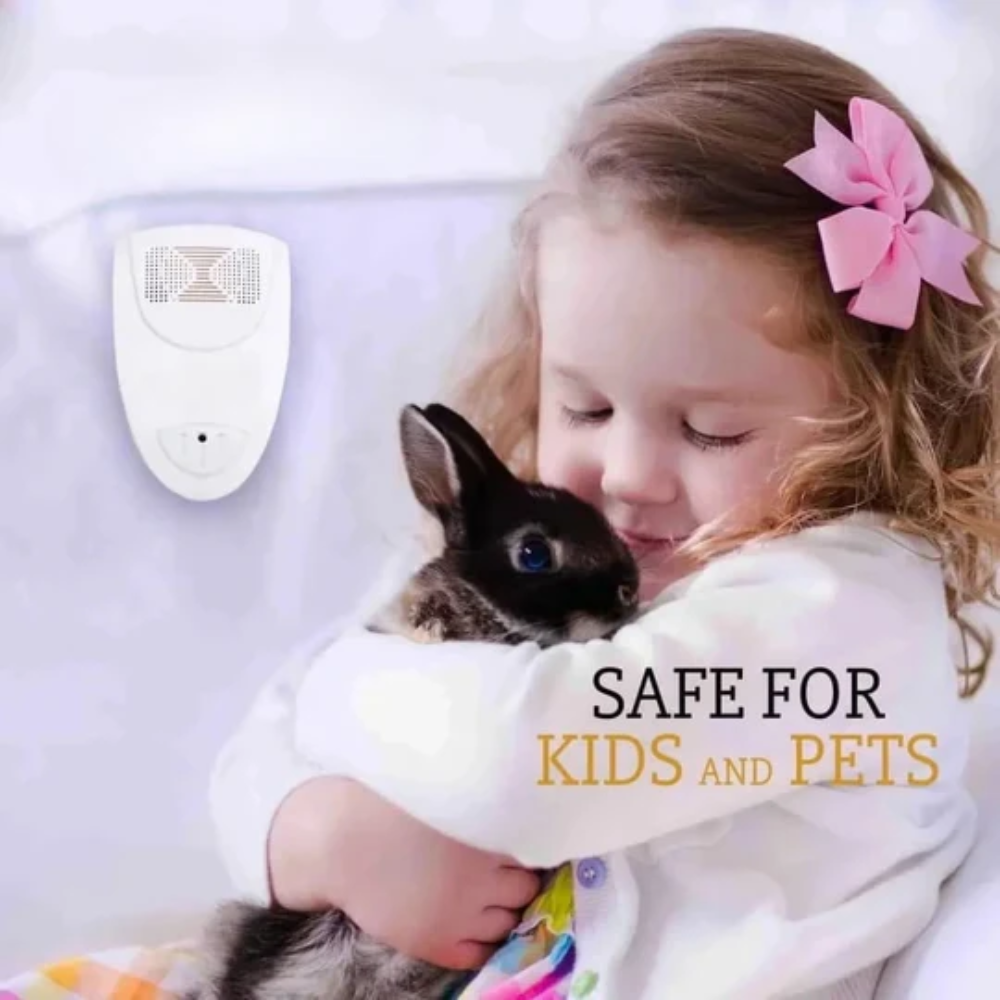 Indoor Ultrasonic Repellent for Bed Bugs and Home Pest Management