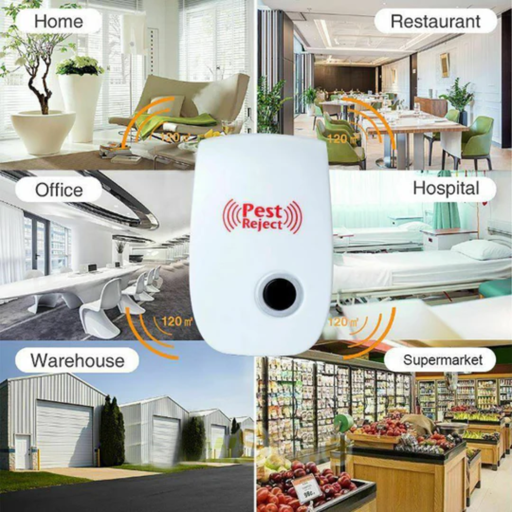 Garden Ultrasonic Repeller for Squirrels and Outdoor Areas