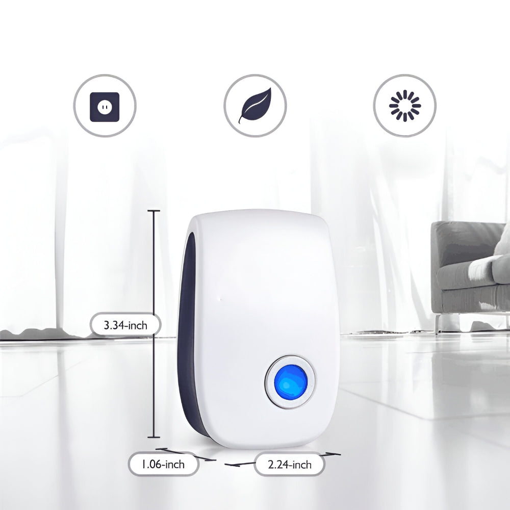 Dual-Pack Indoor Ultrasonic Pest Defense Plugs