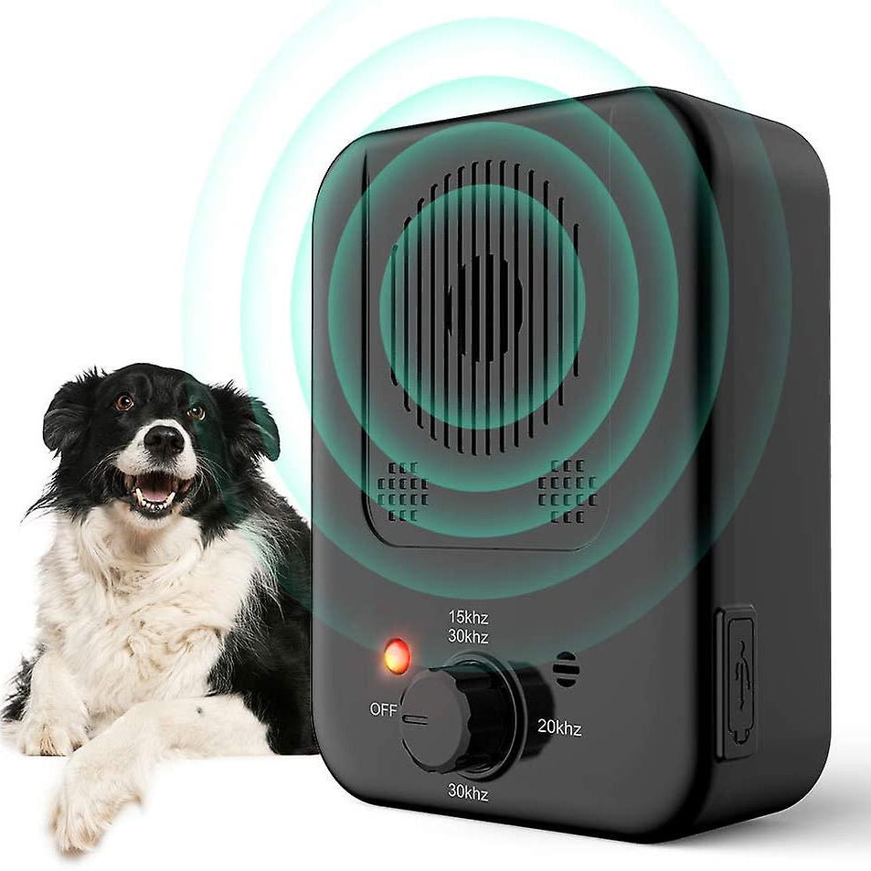 Automatic Bark Control System – Ultrasonic Device for Indoor & Outdoor Use, 50ft Range