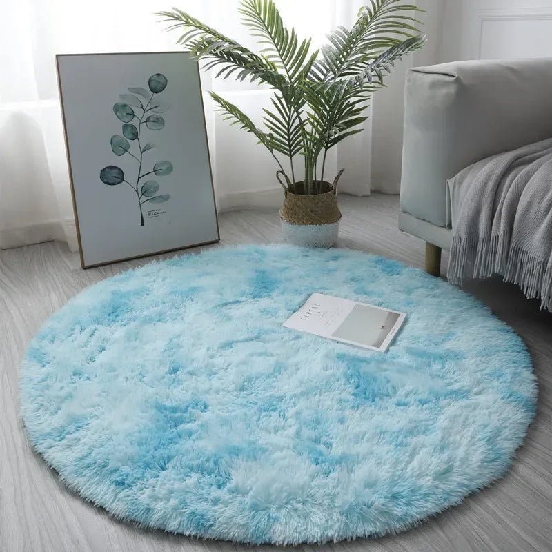 CozyNest Ultra-Plush Round Rug for Inviting Spaces
