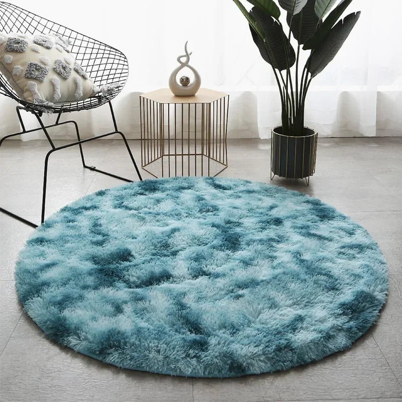 CozyNest Ultra-Plush Round Rug for Inviting Spaces