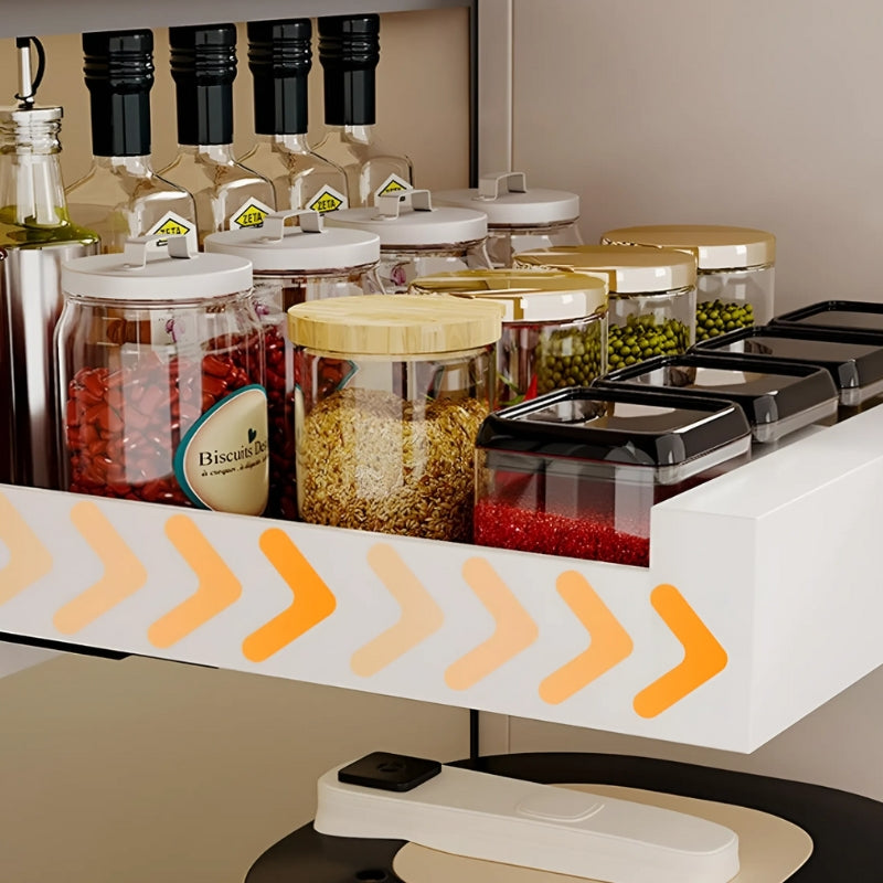 Smart Kitchen Under-Cabinet Organizer – Adjustable Storage Solution