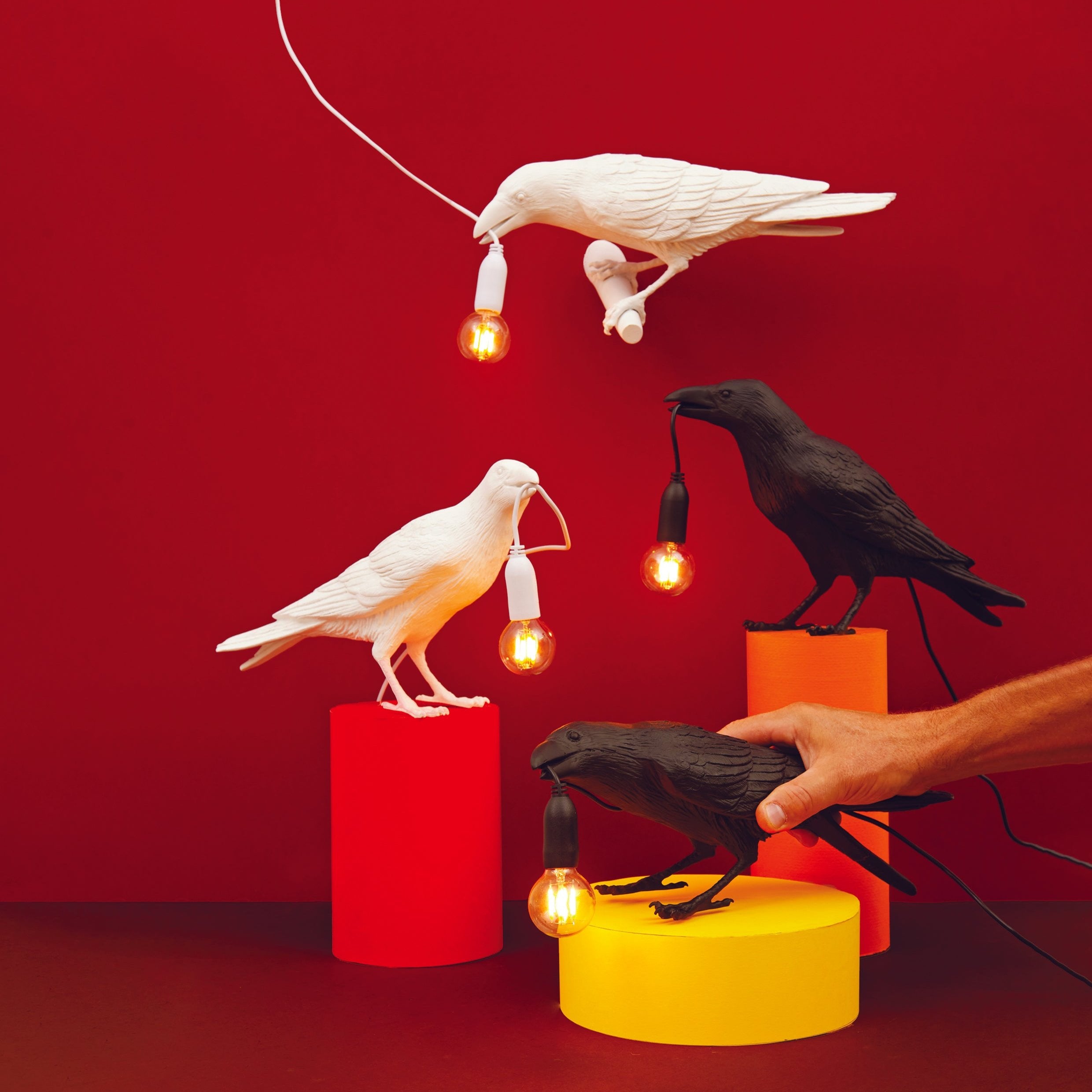 Charming Bird-Inspired Table Lamp – Available in Two Colors