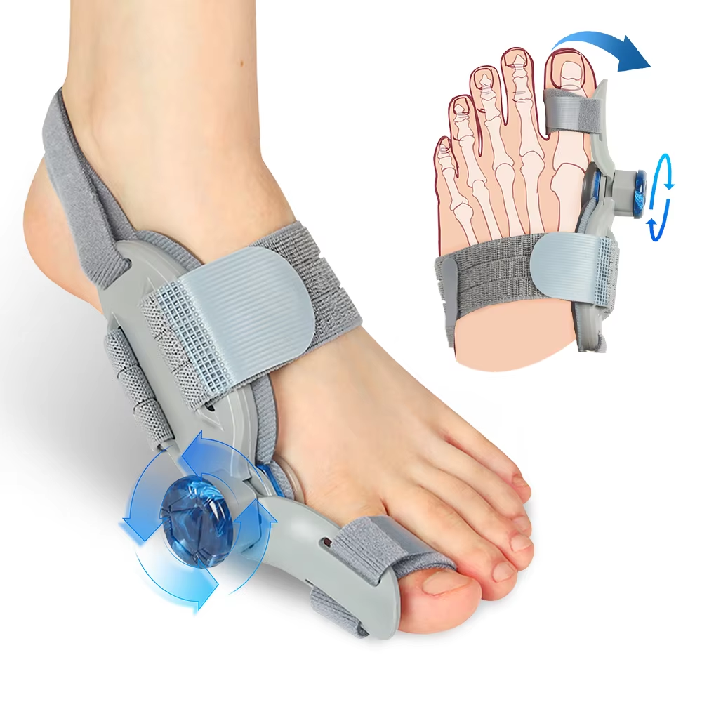 Adjustable Splint and Toe Spreader for Unisex Bunion Relief